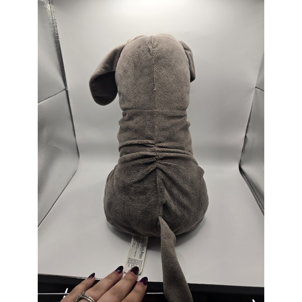 Harry Potter Fang Plush Dog Gray 13" Hagrids Neapolitan Mastiff Stuffed Animal - Picture 2 of 3